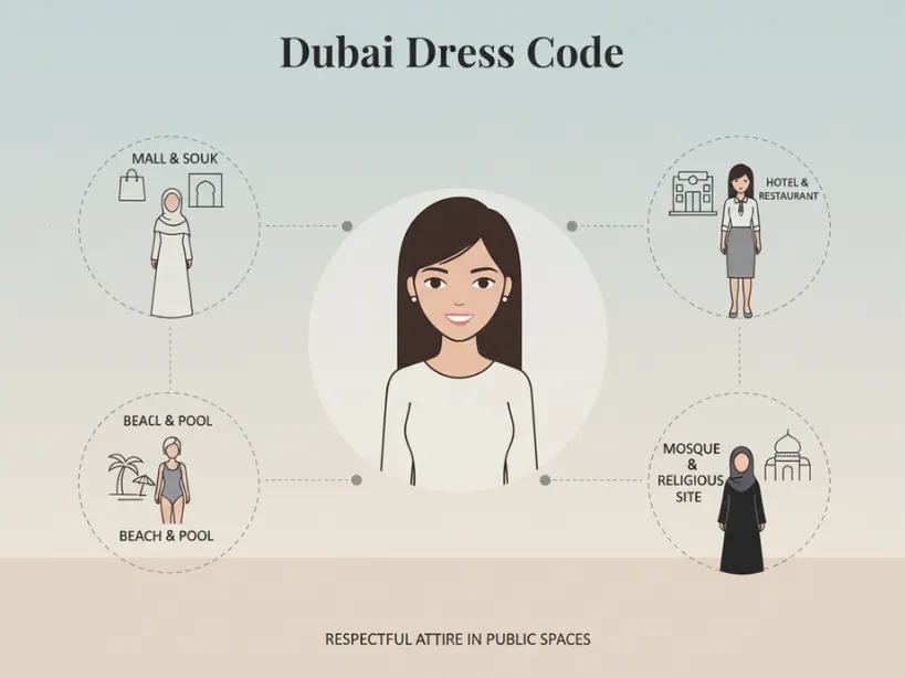 Dubai Dress Code Rules for Women