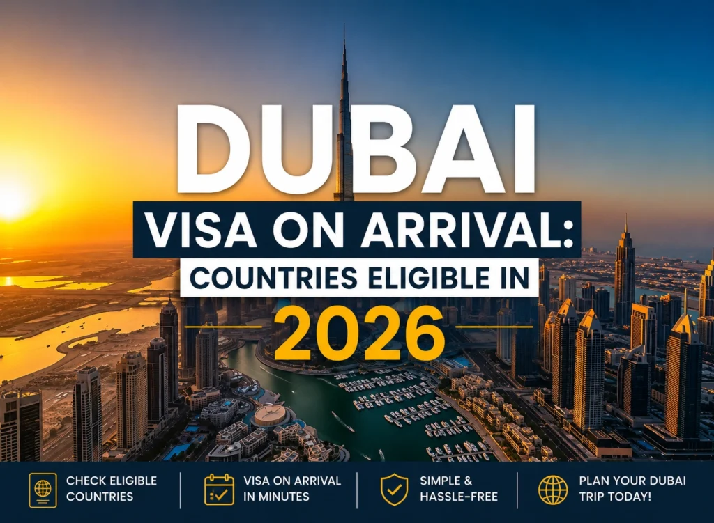 dubai visa on arrival 2026