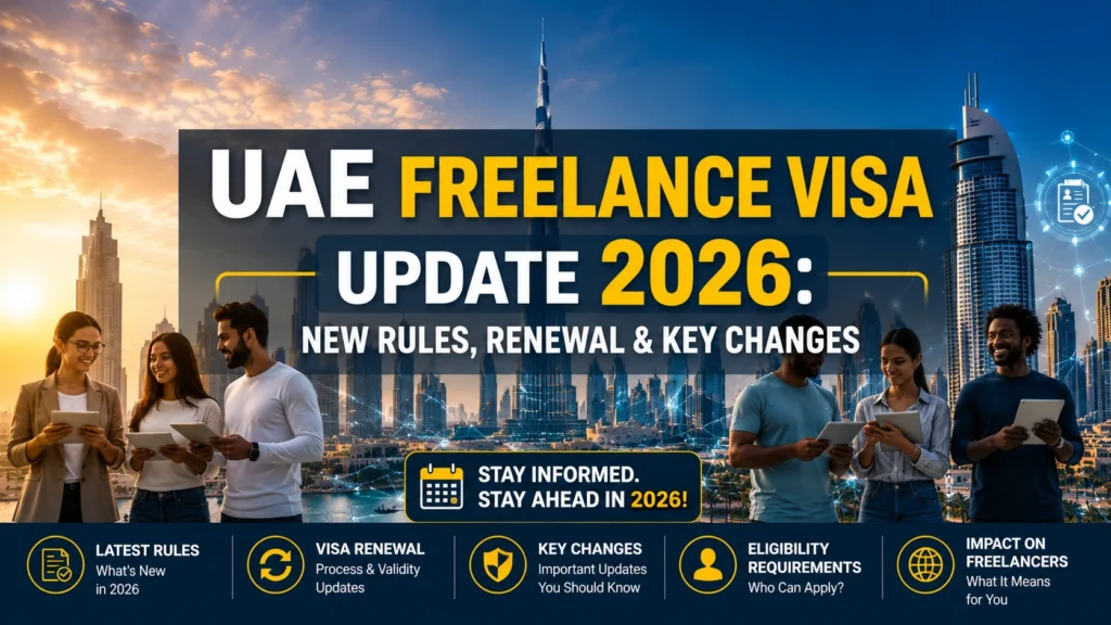 UAE Freelance Visa Update 2026: New Rules, Renewal & Key Changes